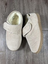 Old Friend Step In Sheepskin Tan Slippers Booties / Men  s Size 10 5E