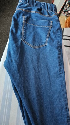 Size 12 Jeggings matalan Dark Blue