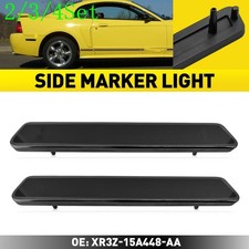 23set For 99-04 Ford Mustang Smoked Lens Rear Left Right Led Side Marker Lights