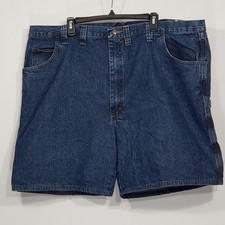 Vintage Wrangler 48 Regular Carpenter Denim Shorts Men's 7" Inseam 15" Rise