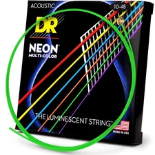 DR Strings HI-DEF NEON Acoustic Guitar (NMCA-10)