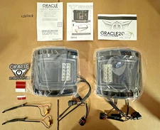 ORACLE Lighting Flush Mount LED Tail Lights Tinted Lens For Jeep Gladiator JT