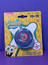 SpongeBob SquarePants Gary Snail Light-Up LED Yo-Yo Toy New Factory Sealed