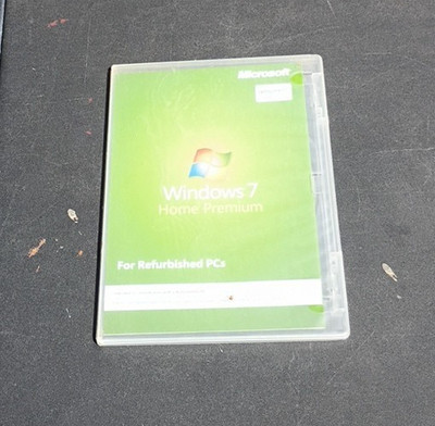 Windows 7 Home Premium Refurbished PC DVD License Key Software