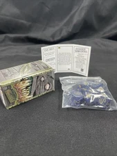 Chessex Hidden Wonders Dice Set Starry Night/Gold 7-Die Set