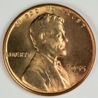 1955-S Lincoln Cent BU Penny "BIE" Die Crack or Break