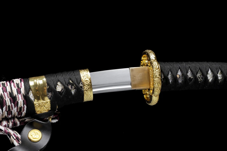 Espada Tachi Real Radian Grande Radian T10 Afilada Japonesa Samurai Katana Lista para Batalla Foto 2 de 4