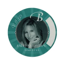 Barbra Streisand 2000 Timeless Concert Tour VIP Backstage Pass