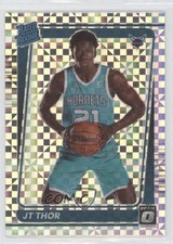 2021-22 Panini Donruss Optic Rated Rookie Checkerboard Prizm JT Thor #172 0x06