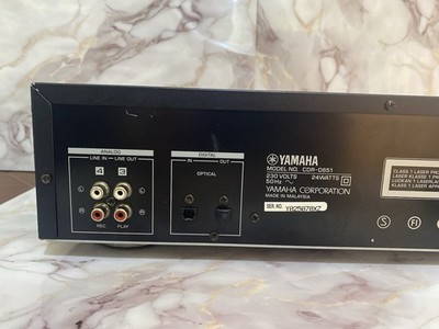 Yamaha CDR-D651 Double Deck CD Player & Recorder Combo **READ