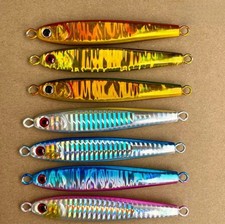 15-piece set Metal Jig TG Bait style High specific graity Offshore Jigging Jig