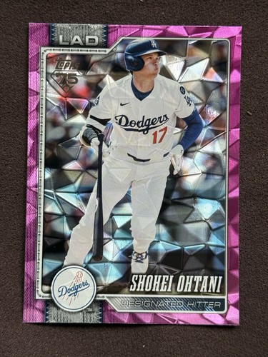 2026 Shohei Ohtani Topps Series 1 Pink Diamante No. 200 SP Los Angeles Dodgers
