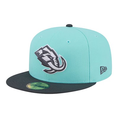 New Era Utah Mammoth Two-Tone Color NHL Hat Turquoise/Charcoal Men's Licensed