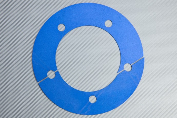 Carter de protection poulie anti-gravillons bleu pour Honda CBR 650R 2019-2022