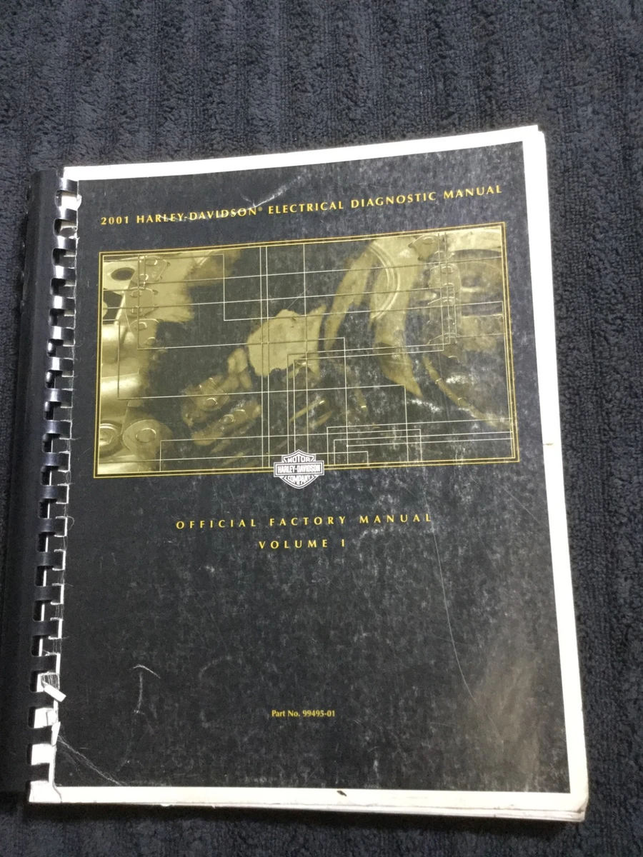 Harley-Davidson Motorcycle Manuals and Literature 2001 2001 Year