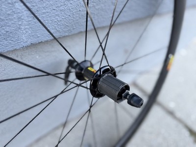 Mavic Cosmic Carbone 40 TUBULAR Wheelset (Great Condition) | eBay