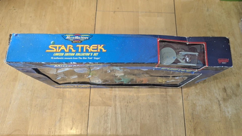 Micro Máquinas Star Trek Edición Limitada Coleccionista Set 16 Piezas Nunca Abierto Foto 3 de 4