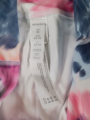 Marika Womens Activewear Leggings Medium Peach Nectar Polyester Blend NWOT - Picture 7 of 11