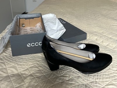 ECCO SCULPTURED 45 Damen Schuhe Pumps Absatzschuhe 4,5 cm Größe 42 - schwarz