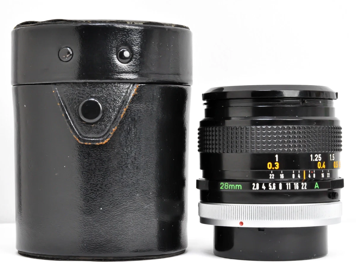 Preços baixos em Lentes de câmera Canon FD f/2.8 28mm Focal | eBay