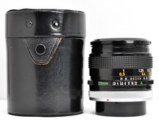 Mint in Case Canon FD 28mm f/2.8 MF Wide Angle Prime Lens for AE-1 F-1 JAPAN