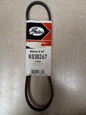 New Gates Century Series Micro-V Serpentine Belt K030267 Made in USA