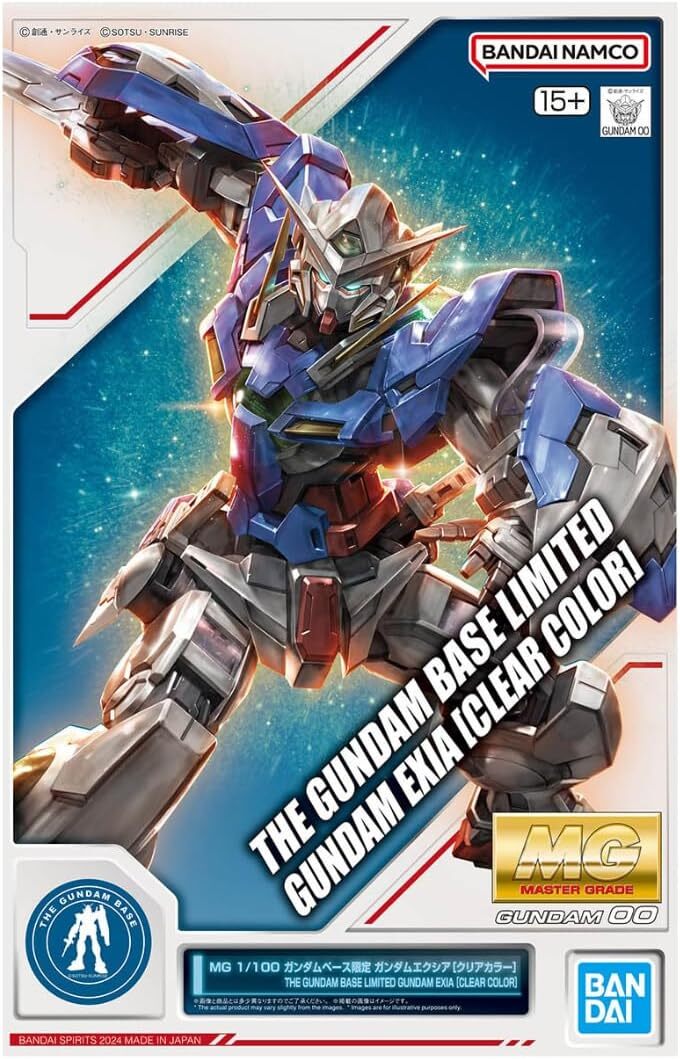 MG 1/100 Gundam Base Limited Gundam Exia [Clear Color] | eBay