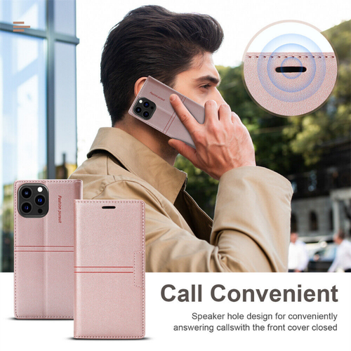 For iPhone 16 15 14 13 12 11 Pro Max SE3 8 7 Plus Case Leather Wallet Flip Cover - Picture 36 of 78