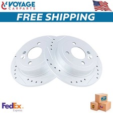 New Rear Brake Rotors Set For 2002-2006 Mini Cooper