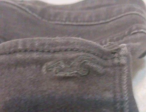 Hollister schwarze Stretch Jeans mit Gürtel Jungen Denim Freizeit Baumwolle Größe 7xs - Bild 6 von 8