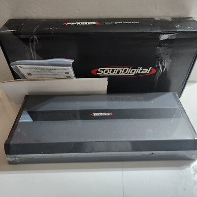 SOUNDIGITAL SD12000.1 EVO 4.0 AMPLIFIER 12000 WATT RMS 2-OHM MODEL