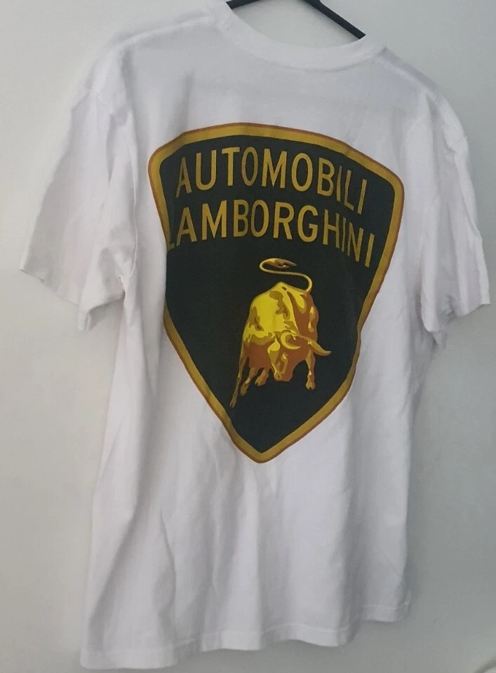Supreme automobili lamborghini tee white clearance