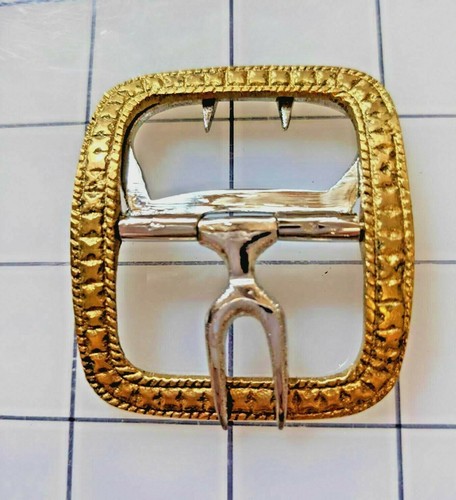 Shoe Buckles,  AF style Brass, Sold as a Pair, 18th Century Reproduction - Picture 1 of 2