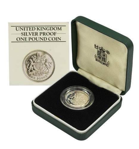 SILVER PROOF PIEDFORT £1 ONE POUND COINS CHOICE OF YEAR 1983 TO 2015 WITH COA - Picture 2 of 26