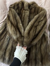 Vintage  sable fur coat