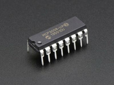 Adafruit MCP3008 - 8-Channel 10-Bit ADC With SPI Interface [ADA856] ?