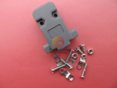 10pcs für 9 Pin Plastik DB9 Haube Abdeckung D-Sub