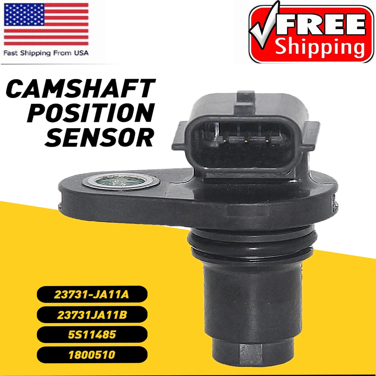 23731JA11B Engine Camshaft Position Sensor fit for Infiniti Nissan