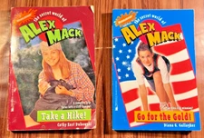 The Secret World of Alex Mack Paperback Book Lot of 2 Vintage 1996 Nickelodeon