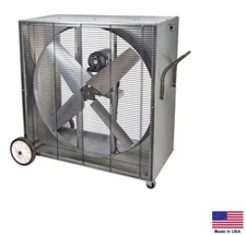 BOX FAN - Industrial - Belt Drive - 42" - 1/2 Hp - 230/460V - 3 Ph - 13,000 CFM