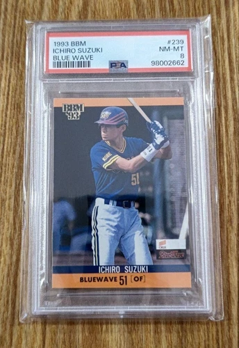 1993 BBM 239 Ichiro Suzuki RC rare Free shipping from Japan baseball PSA 8
