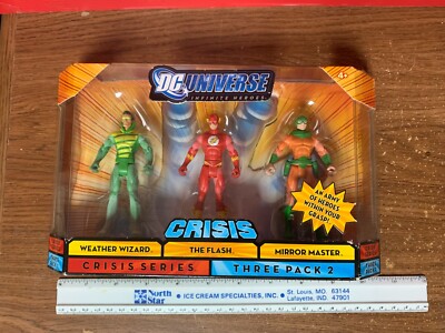 2008 DC Universe Infinite Heroes 3 Pack #2 Weather Wizard Flash