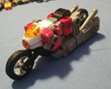 1985 Super Go-bots CY-KILL Incomplete Vintage, Bandai Motorcycle, Missing Arms