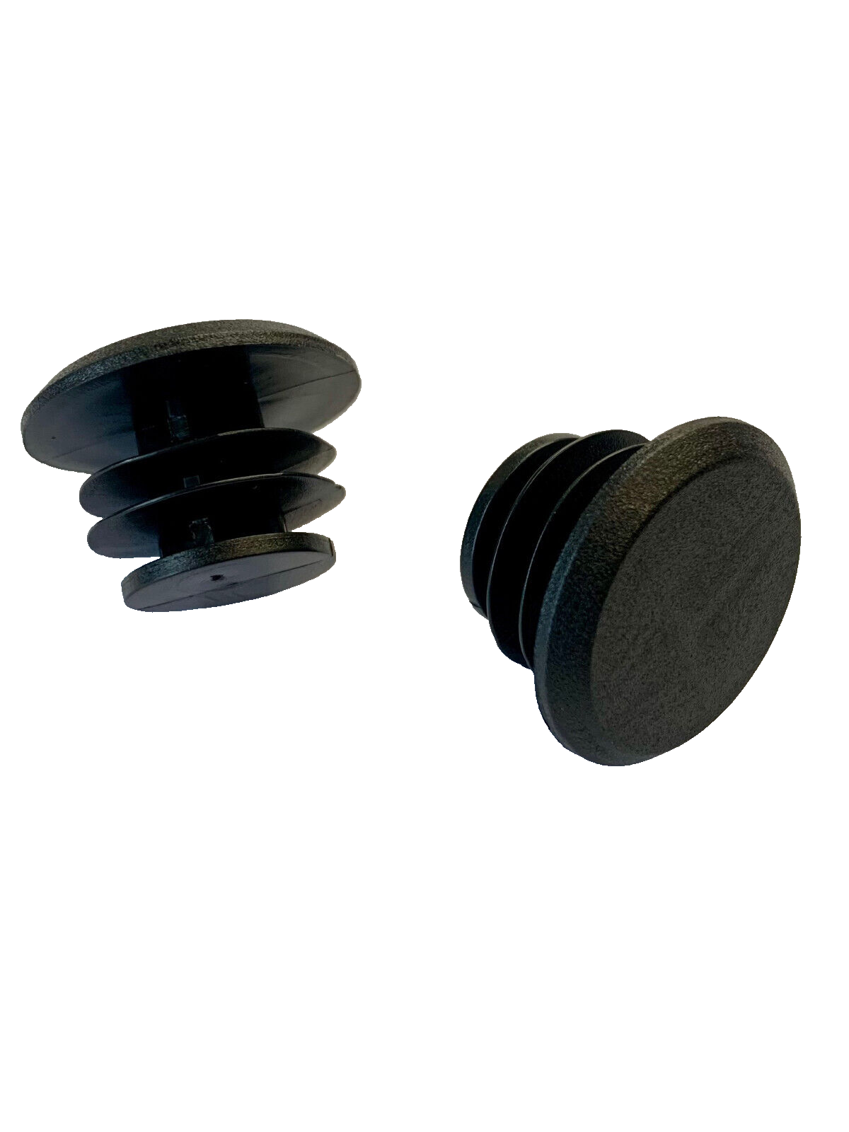 One Pair of Plastic Push in Handlebar End Plugs Universal