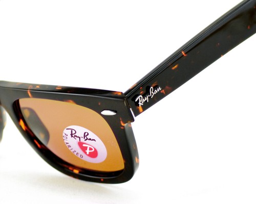 Ray-Ban Sunglasses RB2140 Original Wayfarer Tortoise Frame Brown Lenses 50mm - Picture 10 of 12