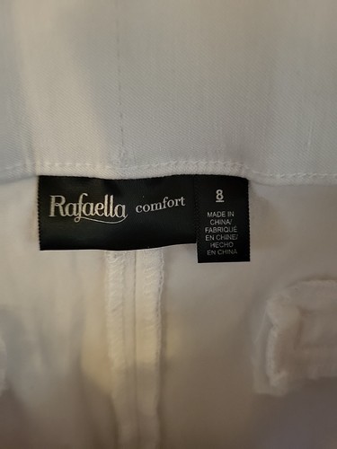 White Pull On Jean Pants - Picture 5 of 6