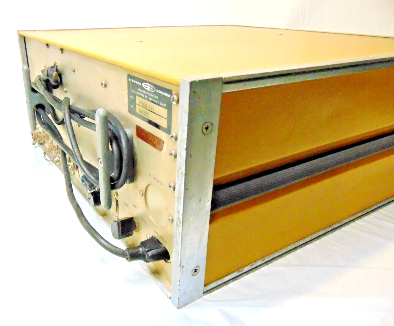 Systron Donner Microwave Division Spectrum Analyzer Model 751B 10 MHz to 6.5 GHz