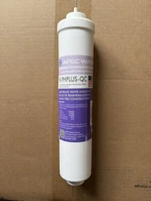 APEC US MADE 10" PH+ Calcium Carbonate Alkaline RO Inline Filter with 1/4" QC