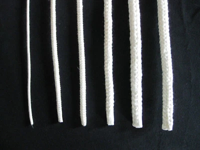 WICK'N FUN Glasfaserdocht 100% Glasseide Docht Kerzen Wachs Fresser Schmelzlicht Öllampe