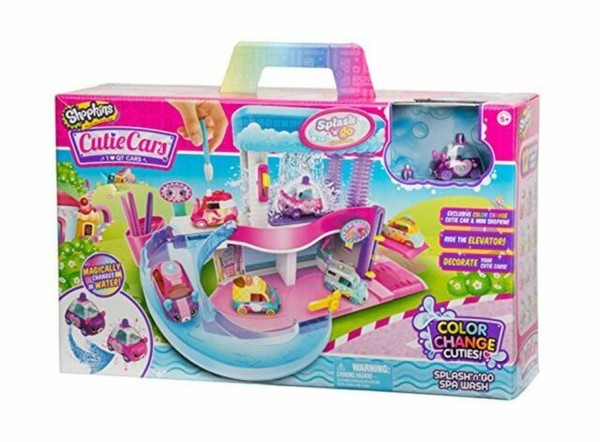 cutie cars colour change spa playset